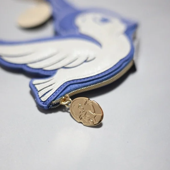 Snow White Bath & Body Works x Disney Blue Bird Mini Coin Purse- NWT - In-hand! - Picture 3 of 4